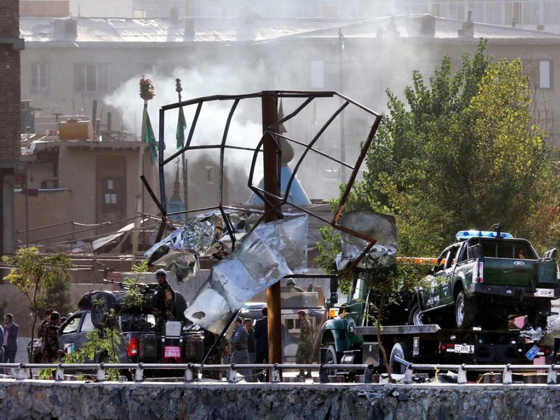 Attentat des talibans dans le centre de Kaboul: au moins 24 morts