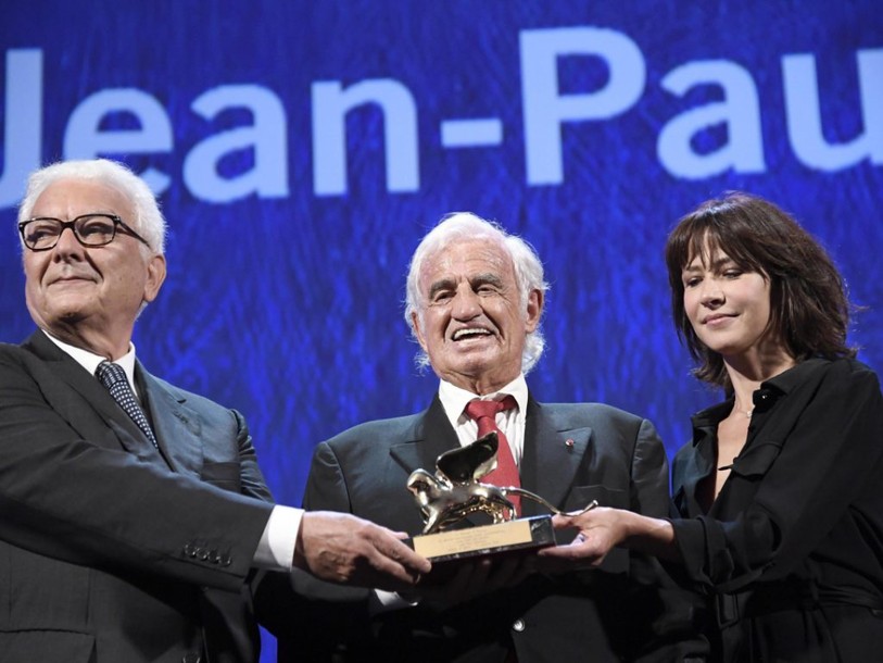 Jean-Paul Belmondo honoré à la Mostra