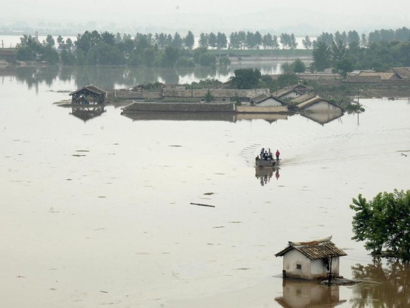 Inondations en Corée du Nord: 133 morts et 395 disparus