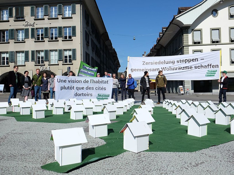 Les Verts récoltent 125'000 signatures contre le mitage urbain