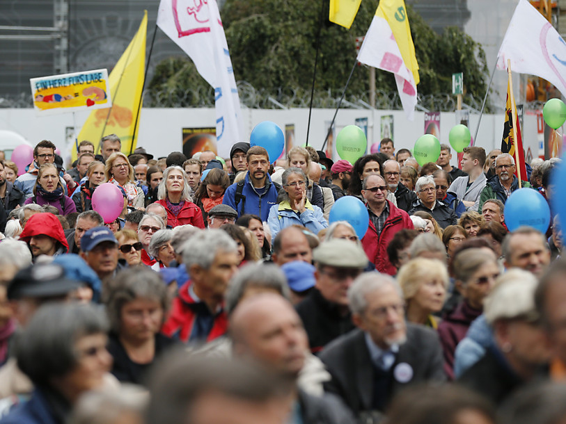 Environ 1700 anti-avortement ont manifesté à Berne