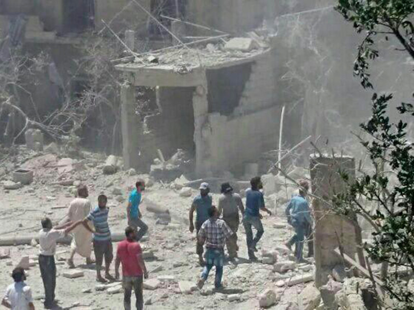 Alep sous les bombes, les hôpitaux débordés