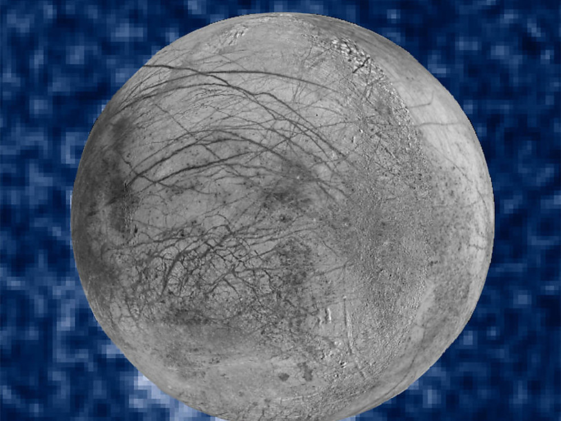 De possibles jets de vapeur d'eau sur une des lunes de Jupiter