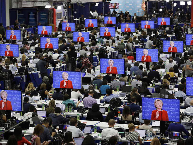 Le débat Clinton-Trump a attiré 84 millions de téléspectateurs