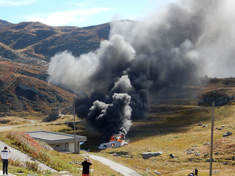 Pas de tir aérien sur l'Axalp par respect pour les pilotes décédés