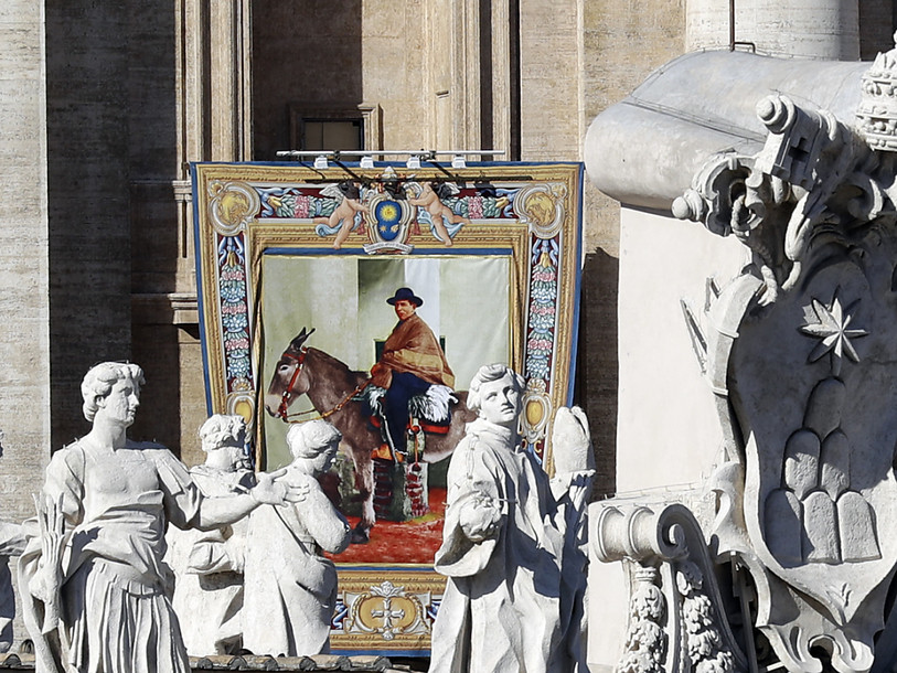Le pape François a canonisé sept personnes dimanche