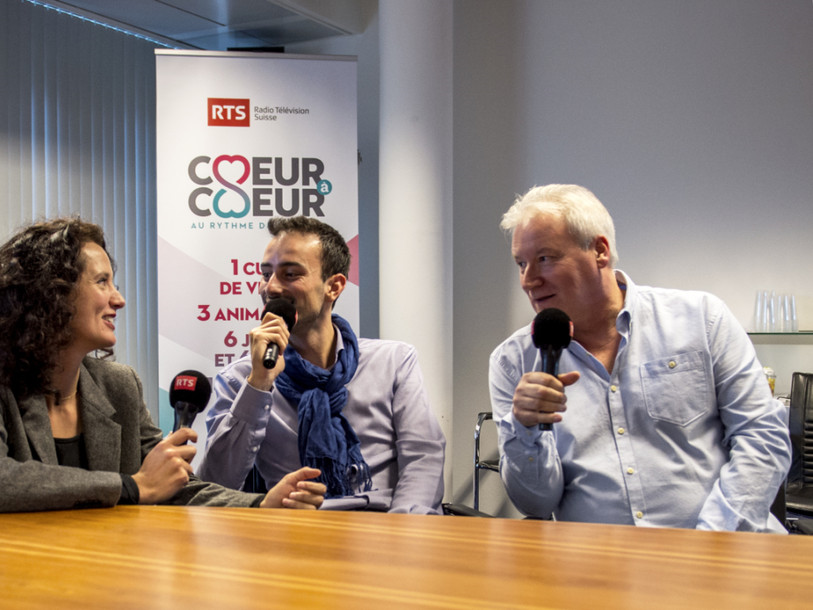 Trois animateurs de la RTS enfermés six jours pour la bonne cause
