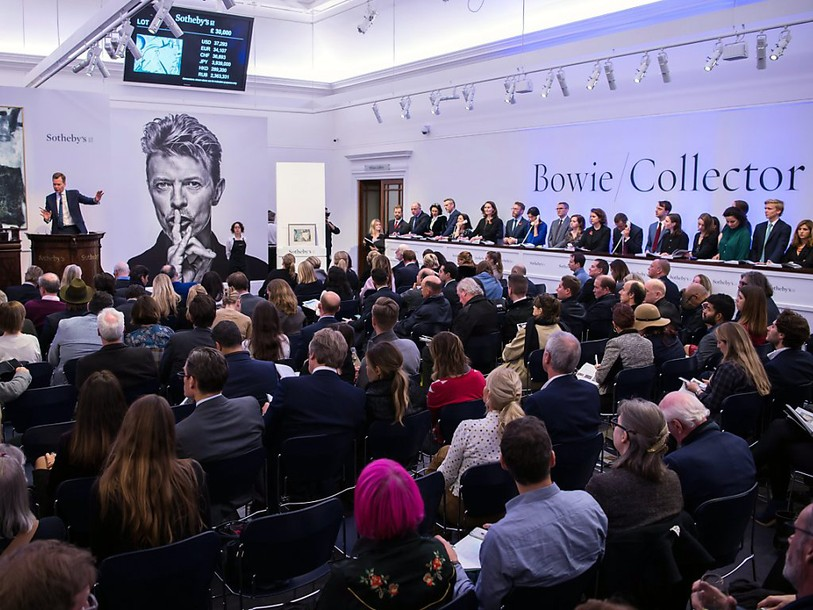 La collection d'oeuvres d'art de Bowie atteint plus de 30 millions