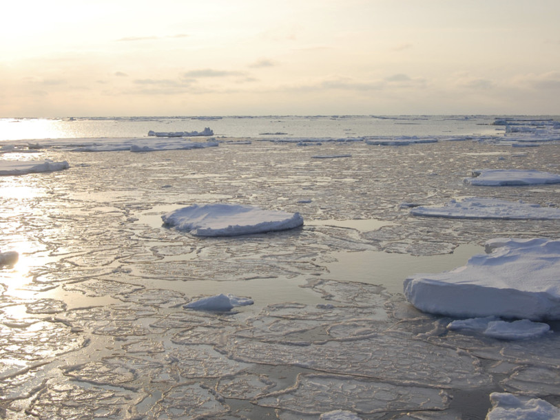 Chaleur inédite sur l'Arctique, en plein 