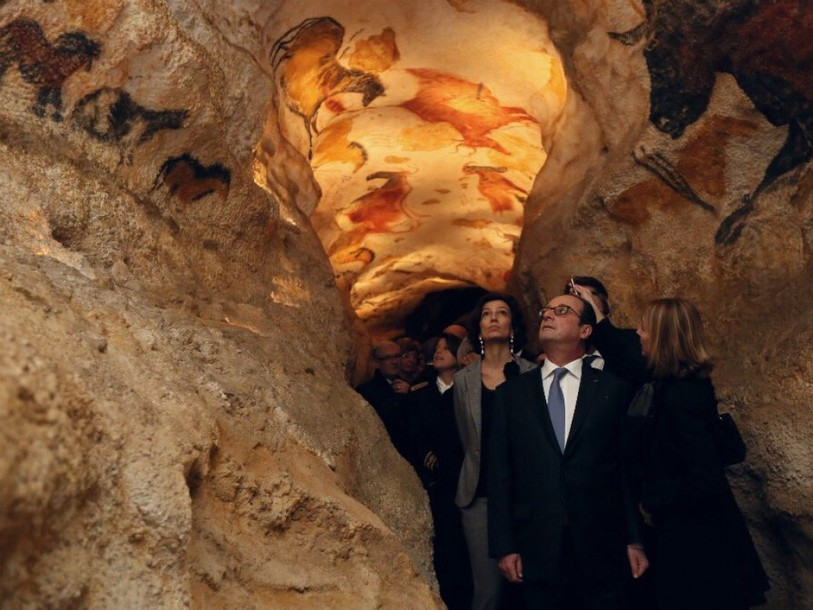 Inauguration de Lascaux-4, réplique intégrale de la fameuse grotte