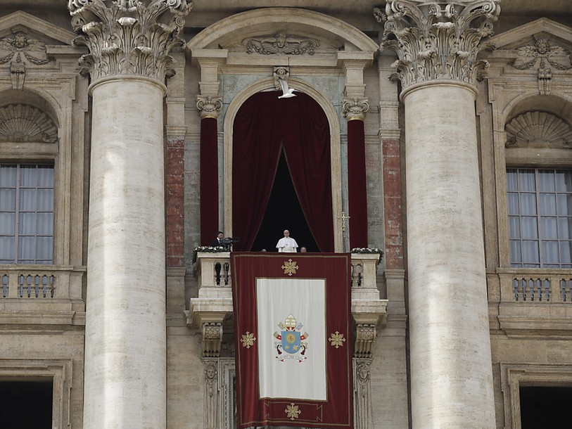 Le pape appelle à la paix en Syrie et en Terre sainte
