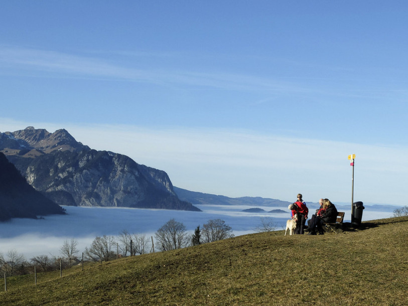 Le foehn amène des températures printanières