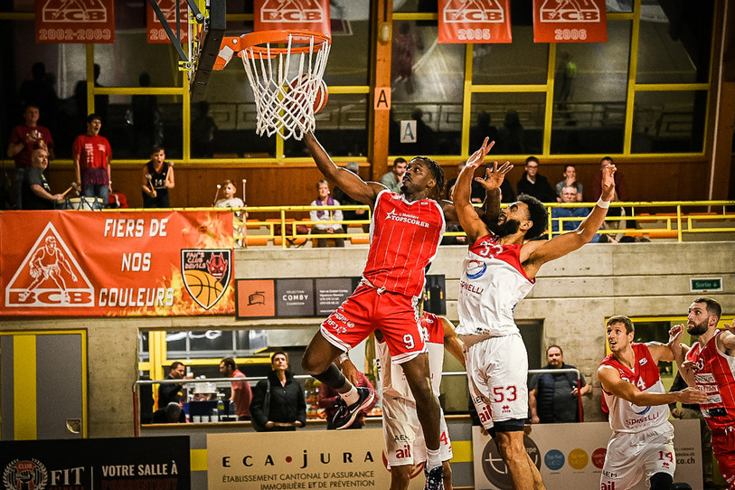Il n'y aura pas de 26e saison consécutive pour le BC Boncourt en Swiss Basketball League (photo : Stéphane Bée).
