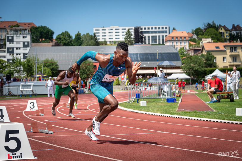 Les meilleurs athlètes du moment sont chaque année de passage sur la piste d'athlétisme de La Chaux-de-Fonds à l'occasion du Résisprint. (photo: archives Bertrand Pfaff)