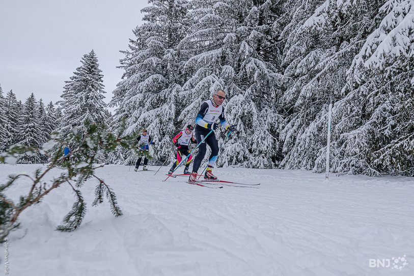 Près de 300 fondeurs ont arpenté le tracé de la Course de l'Heure l'an dernier (photo : Jonathan Vallat).