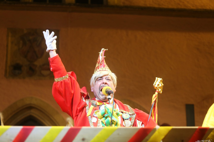 Bachi en 2018 lors du Carnaval de Bienne. Photo : Guilde du Carnaval de Bienne