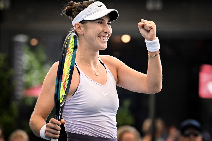 En gagnant à Adelaïde, Belinda Bencic a démontré qu'elle était en forme. (Photo Keystone/Michael Errey)