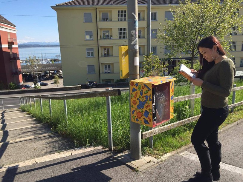 Des boîtes à troc qui cartonnent. (photo : Ville de Neuchâtel)