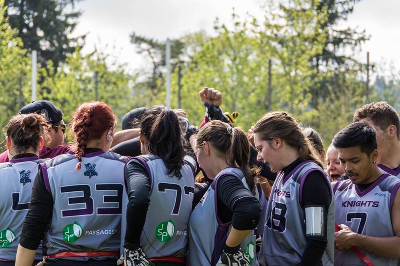 Equipe de flag football Neuchâtel