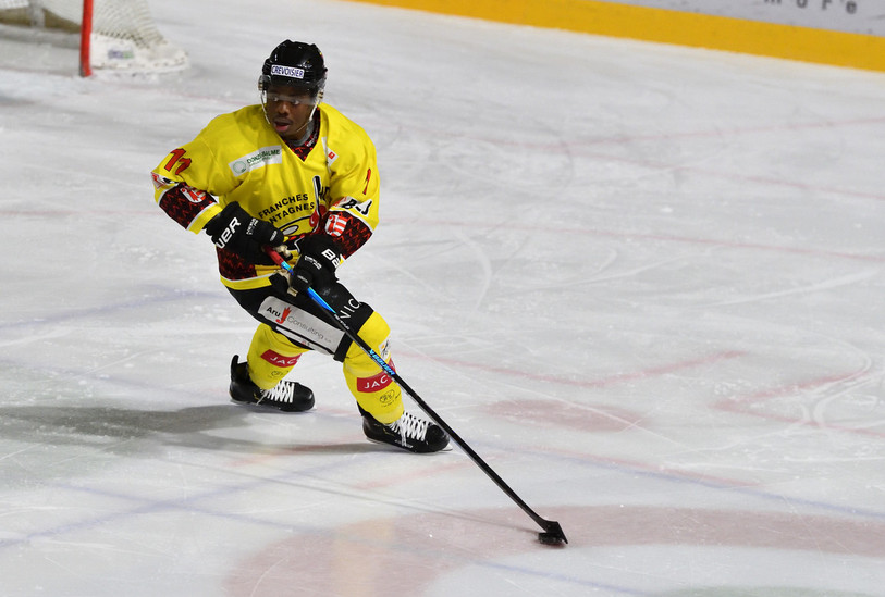 La saison dernière Auguste Impose s'est refait une santé au sein du HC Franches-Montagnes (photo : Georges Henz).