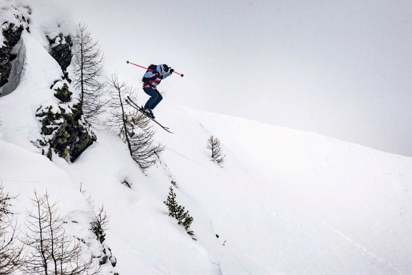Alizée Grivel en action à Verbier (photo: Grégoire Ceas)