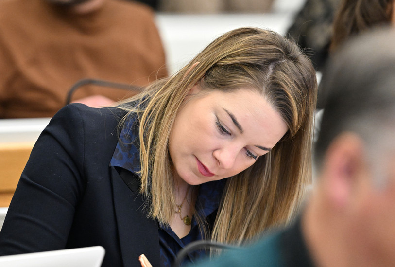 La socialiste Lisa Raval prend la tête du PS de Porrentruy. (Photo : Georges Henz).