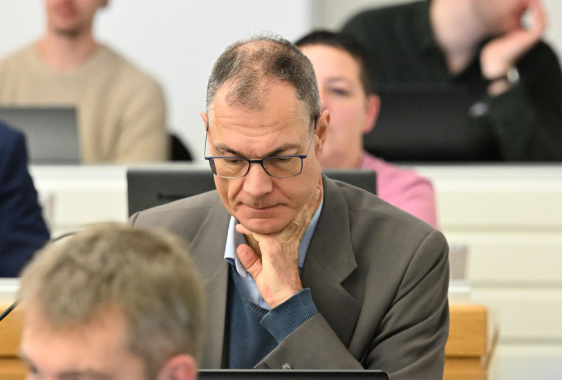 Serge Beuret (le Centre) veut relancer le débat sur les critères de récusation des députés. (Photo : Georges Henz.)