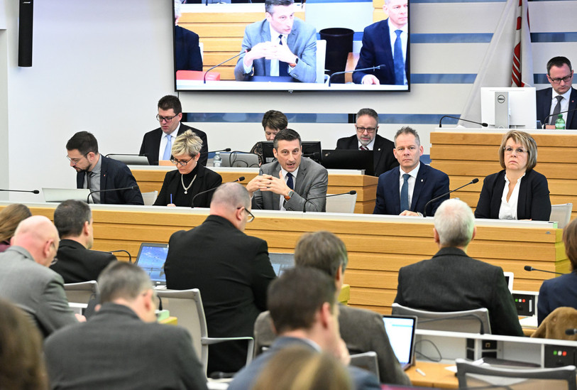 Le Parlement jurassien avait adopté en décembre un budget qui prenait en compte un apport de la BNS. (Photo : archives Georges Henz).