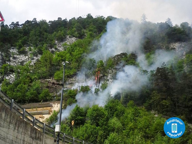 Incendie Choindez