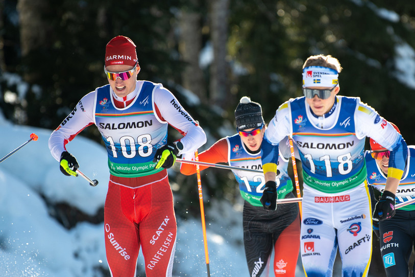 Ilan Pittier, ici aux championnats du monde juniors, poursuit sa progression et intègre le Cadre B de la sélection nationale. (photo: Giron Jurassien)