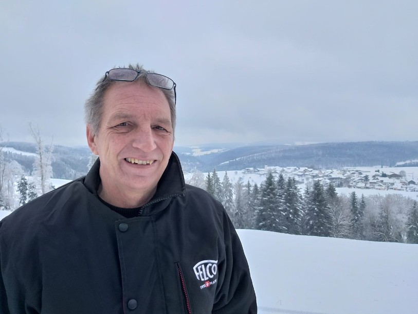 Thierry Sautebin, maire de Bourrignon, était l'invité de La Matinale ce mardi. (Photo : Thierry Sautebin)