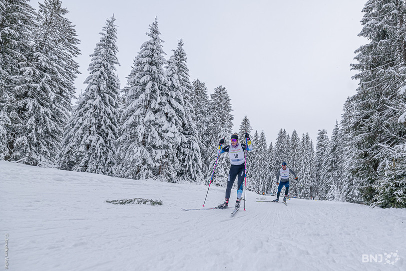 Le Mont-Crosin a vu glisser plus de 500 fondeurs romands ce week-end (photo : archives/Jonathan Vallat).