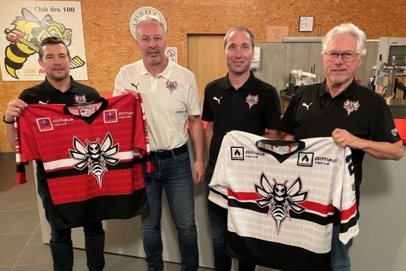 Le SHC Buix mise sur Martin Bergeron, un nouveau logo et de nouveaux maillots pour la prochaine saison de Ligue A d'inline hockey (photo : SHC Buix).
