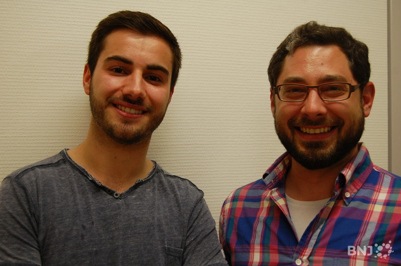 Val-de-Travers: à gauche, représentant du PLR, Quentin Di Meo (réélu) et pour le Parti socialiste (à droite) Gabriel Cimenti (réélu)
