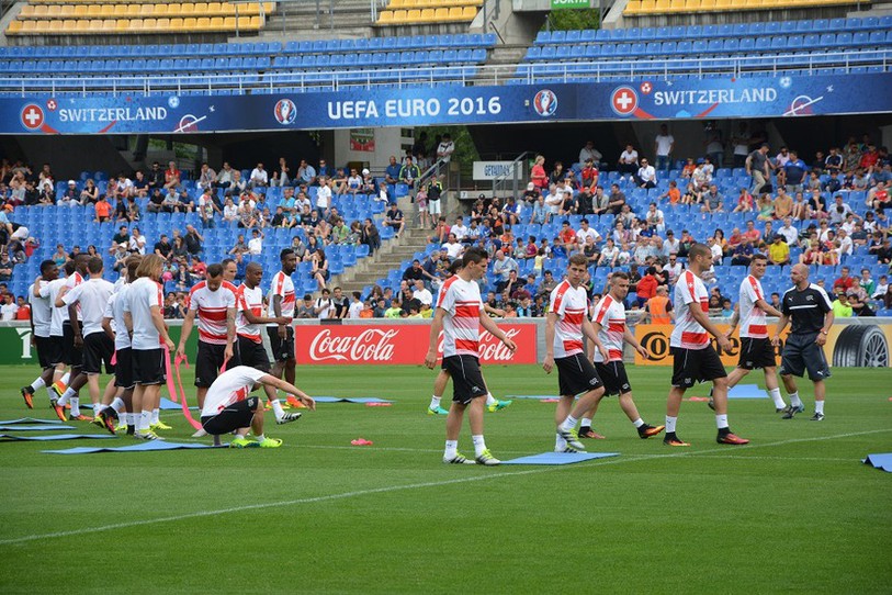 La Nati a pris part à son premier entraînement à Montpellier.
