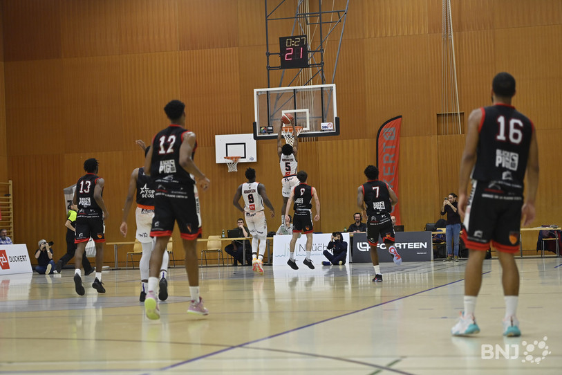 Union Neuchâtel a battu le BC Boncourt dimanche après-midi (photo Bertrand Pfaff).