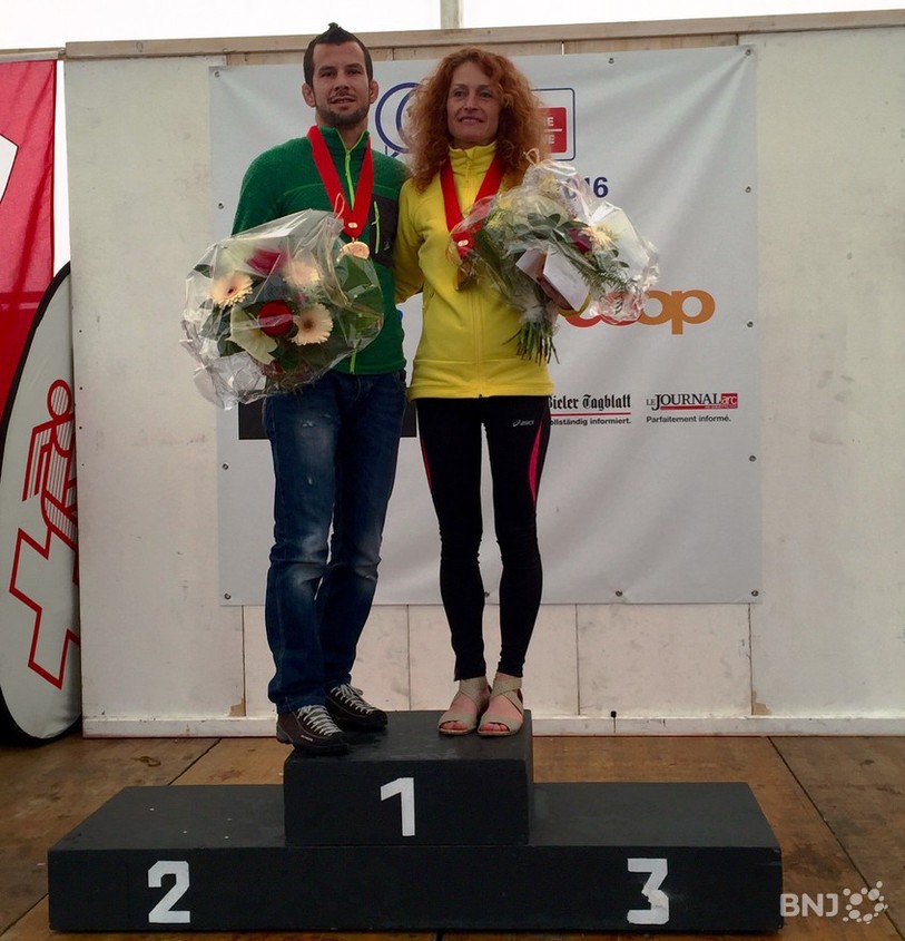 100 km Bienne, Sandra Roulet, Florian Vieux