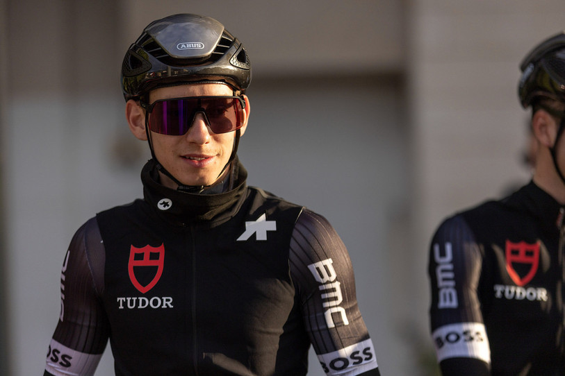 Le cycliste jurassien Yannis Voisard continuera à porter les couleurs de l'équipe Tudor Pro Cycling (photo: Tudor Pro Cycling Team).