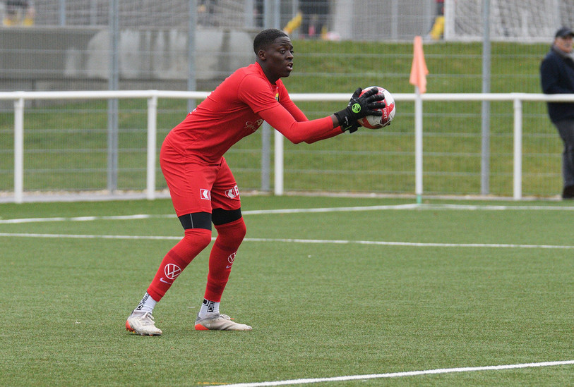 Helder Moises, qui avait aussi porté les couleurs des SR Delémont comme ici en 2023, a finalement choisi d'évoluer à Bienne plutôt qu'à Bassecourt. (photo archives : Georges Henz).