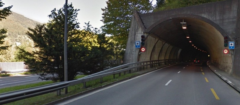 Le tunnel 8, ici à l'image, sera concerné par les travaux qui vont débuter en juin. (Photo : Google Maps)