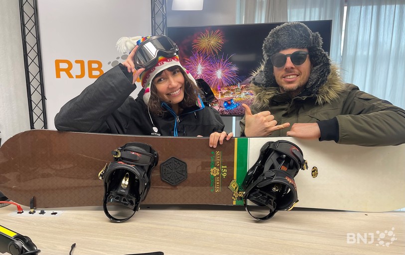 Diana et Sven pour l'après ski