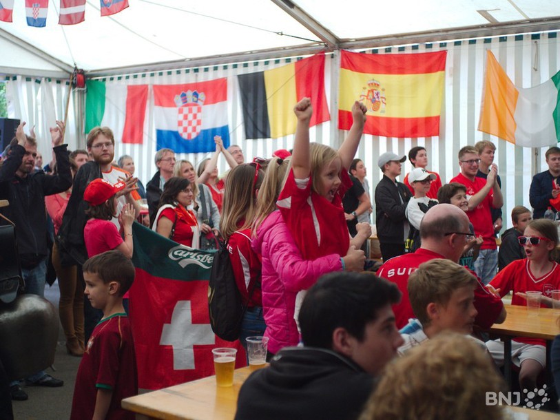  Euro 2016, fan zone, Le Locle