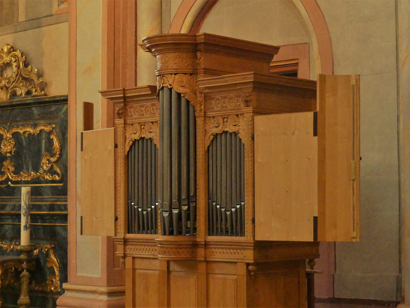 L'orgue de choeur de la collégiale de St-Ursanne sera inauguré dans le cadre de Tribunes baroques (photo: Tribunes baroques).