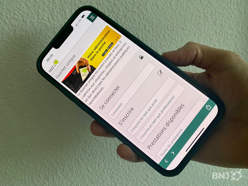 La stratégie numérique du gouvernement neuchâtelois prévoit notamment d'étoffer encore les prestations du Guichet unique. (Photo d'archives)