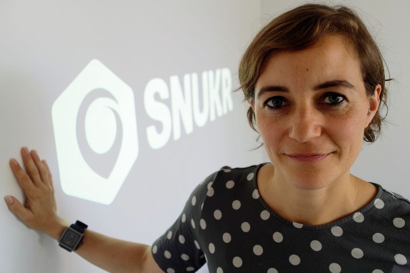 La Chaux-de-Fonnière Chloé Saas dirige la start-up Knitik qui a développée l'application Snukr.