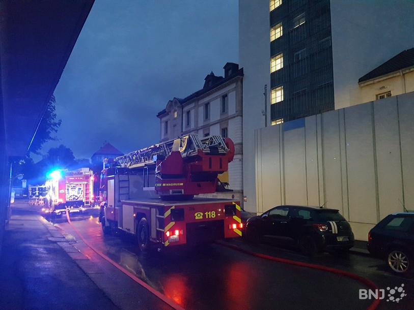 Incendie à la prison de La Chaux-de-Fonds