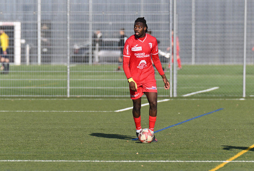 Yann Massombo a réussi un doublé face à Thoune ce samedi. (photo archives : Georges Henz).