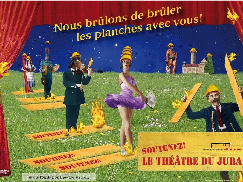 Campagne pour le Théâtre du Jura