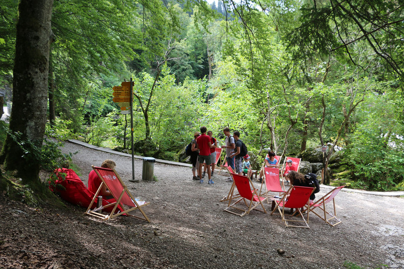 Tourisme neuchâtelois, chaises lingues, Saut du Doubs