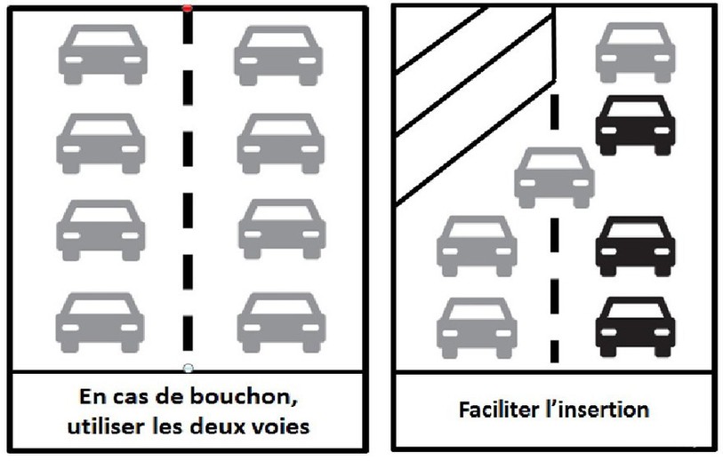 Des panneaux de signalisation d'un nouveau genre ont poussé sur la H20, avant l'entrée des tunnels sous La Vue-des-Alpes.
